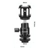 CAMVATE Adjustable 1/4"-20 Ball Head Support with Shoe Mount Adapter