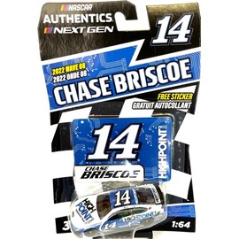 Next Gen Nascar Authentics 1:64 Scale Free Sticker (Chase Briscoe 14 Highpoint.com 2022 Wave 08)