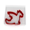 Custom Cutters Dragon Shaped Cookie Cutter | Plastic Cutter for