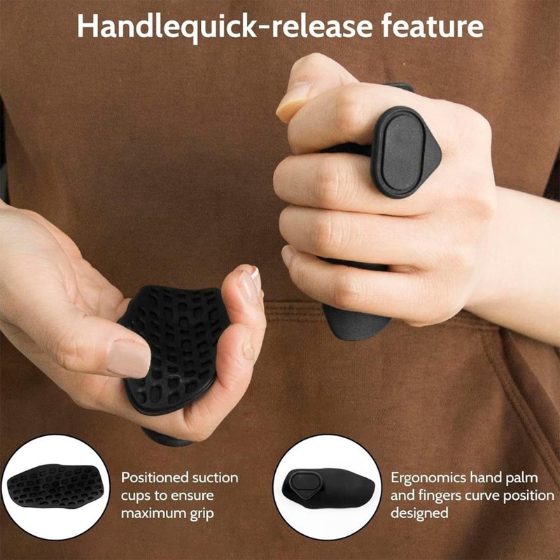 Non-Slip Gym Grips for Men and Women,Weight Lifting Hand Grips