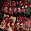 Prmape 12 Pieces Christmas Nutcracker Ornaments 13.5cm, 6 Styles Xmas