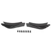 Rear Bumper Side Spoiler 2 Pieces Universal Carbon Style Surround