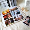「Usumairu」フォトアルバム 写真アルバム アルバム 300枚大容量 6寸 50ページ 横入り 透明度の高いフィルム 写真整理用品 子供