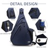 TurnWay Water-Proof Sling Backpack/Crossbody Bag/Shoulder Bag for Travel, Hiking, Cycling,