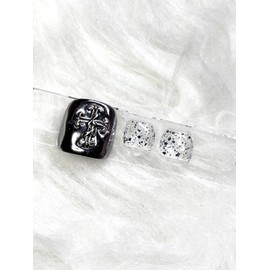 Chrome Silver Paddy Tip - 2 Mini Files / 크롬 실버 패디팁 - 미니파일2개