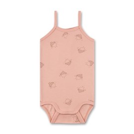 Sanetta Baby Girl Bodysuit, Misty Rose