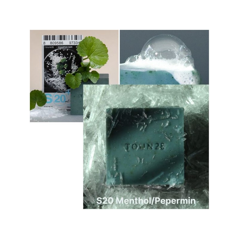 TOUN28 Solid Shampoo Bar 100g, Type:V1 Blue Biotin (For scalp