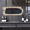Rustic Barnwood Wall Mounted Hanging Chalkboard Sign 33"x14" - EGP-HD-0005