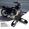 Tbest Motorcycle Foot Pegs GN 250 Black Rubber Rear For