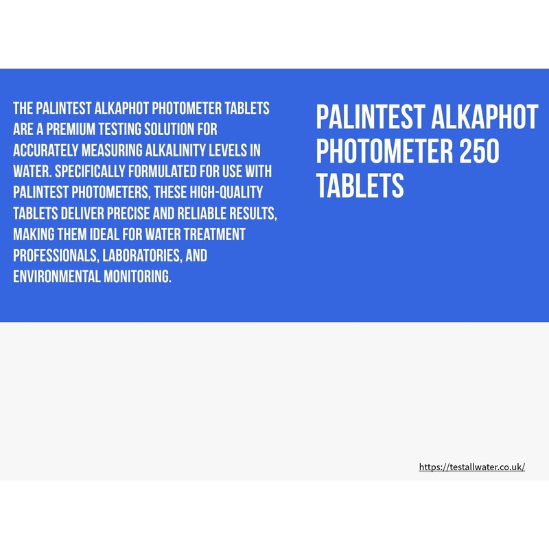 Palintest Alkaphot Photometer by test all water for pools, spa