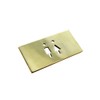 Axis Brass Sign Plate Toilet Sign, S Size, Gold, Stylish,