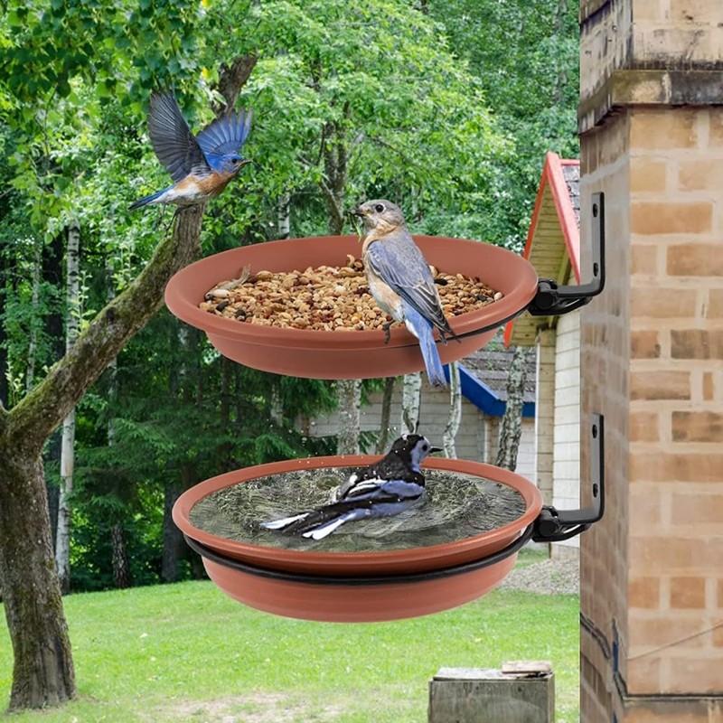 Norhogo Bird Bath, Outdoor Bird Bath, Balcony Bird Bath, Bird