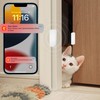 TUYA Smart Door/Window Sensor, Wireless Window Sensor, Real-time Alarm, Compatible