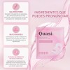 Quasi Mascarilla Facial Salmón DNA PDRN Colágeno Hidrolizado 4 pzas