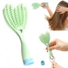 Cepillo Desenredante para Cabello, Cepillo para Rizos Rizado Húmedo y