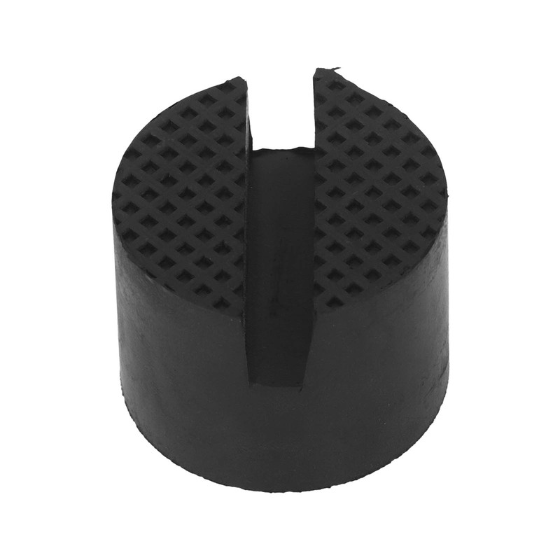 2Pcs Rubber Jack Pad Slotted Adapter Trolley Vehicle Lift Axle