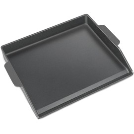 Cast Iron Griddle for Gas Grill Stove Top Plate Universal Flat Griddle Insert Stovetop Skillet Charcoal Electric Range Oven Large Cooking Pan Replacement Outdoor Camp Camping Part 23" x 16"