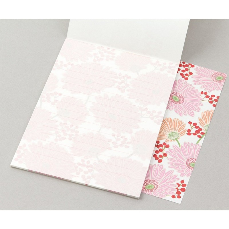 Midori Stationery A5 Washi Gerbera Pattern 20487006
