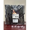 AMZ Plastic Bristles Hair Brushes 8" Black 12 Packs