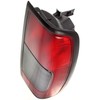 Evan-Fischer Tail Light Lens and Housing Compatible with 2000-2001 Nissan