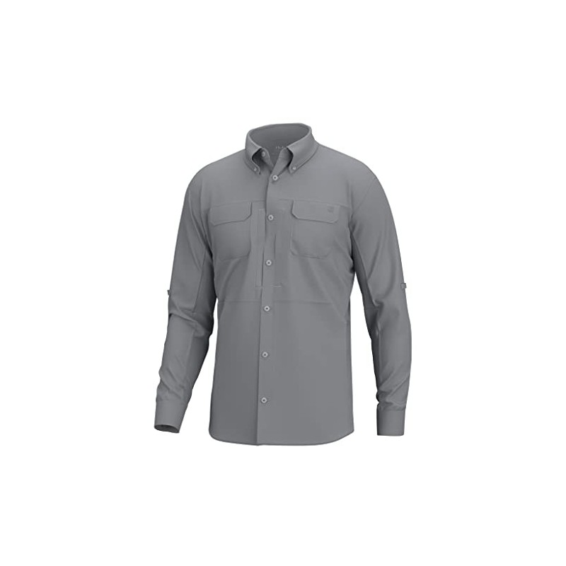 A1A Woven, Performance Long Sleeve Button Down for Men