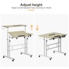 SogesHome 31.5 inches Adjustable Laptop Desk Table, Portable Laptop Table