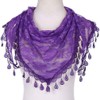 LMVERNA Triangle Scarf with Fringe Fashion Mantilla Veils Catholic for