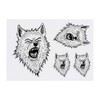 4 x 'Werewolf Howl' Temporary Tattoos (TO00075356)