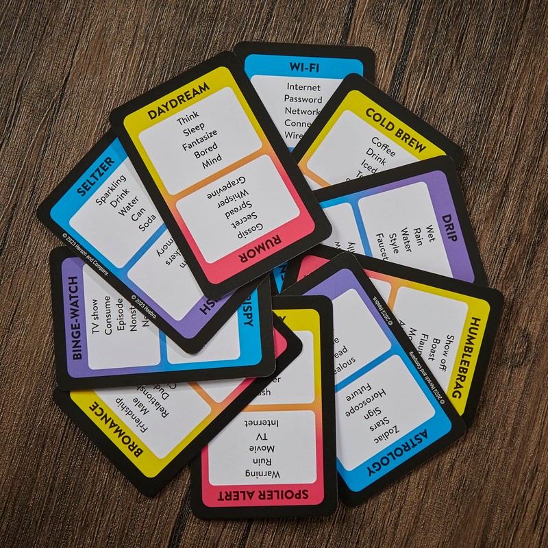 Taboo Classic Game, Party Word Guessing Game for Adults and