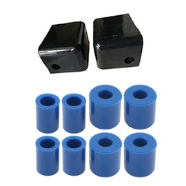 Hood Roller Bushing Kit and Hood Bumpers Pad Bushing Fit for Peterbilt 357 377 379 Models Replacement 13-04711 13-04391 13-03593