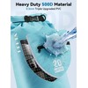 HEETA Waterproof Dry Bag with Front Zippered Pocket for Women