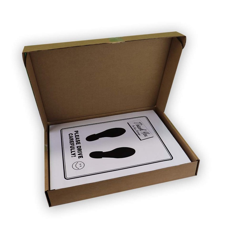 Paper Floor Mats - Thanks for Coming in (250 Pack)