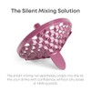 SmartShake Reforce Rosa Botella Mezcladora de Acero Inoxidable 900 ml,