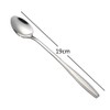 Annkky 12-Piece Stainless Steel Long Handle Coffee Tea Mixing Spoons,
