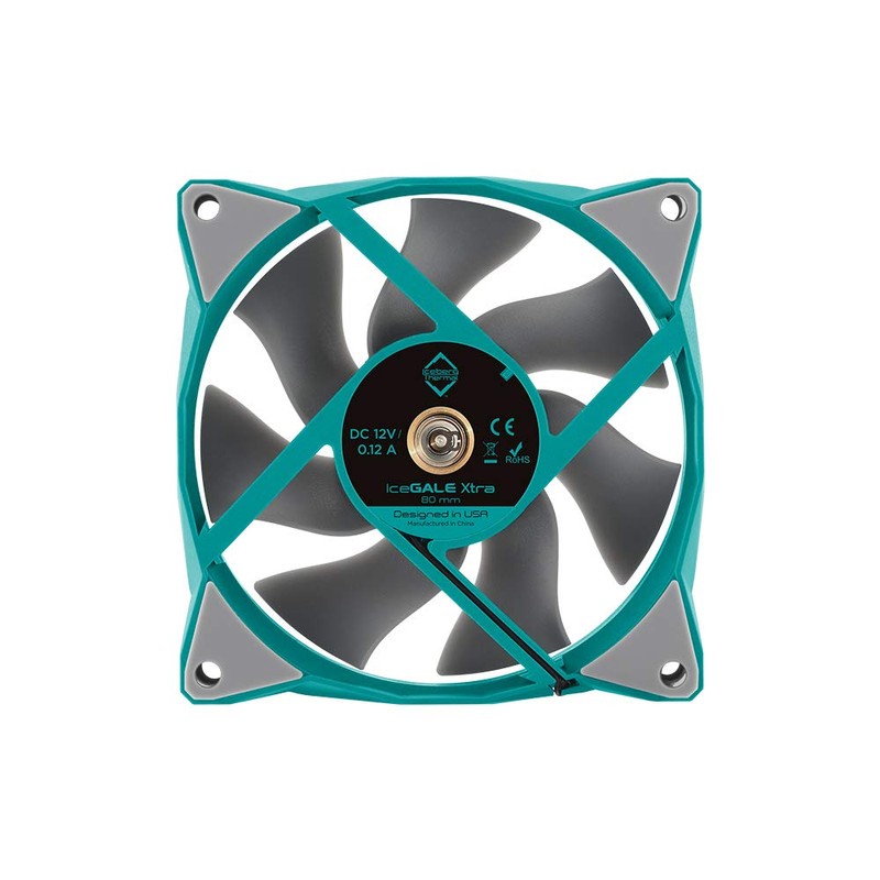 Iceberg Thermal IceGALE Xtra 80mm PWM High Performance Case Fan