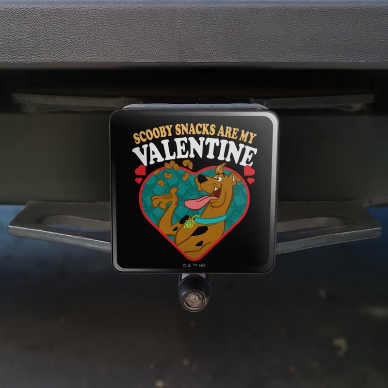 Scooby Doo Scooby Snacks are My Valentine Tow Trailer Hitch