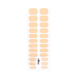 Ellaz Manigelz, Calcomanías Para Uñas con Diseño, Apricot Sunset Beige