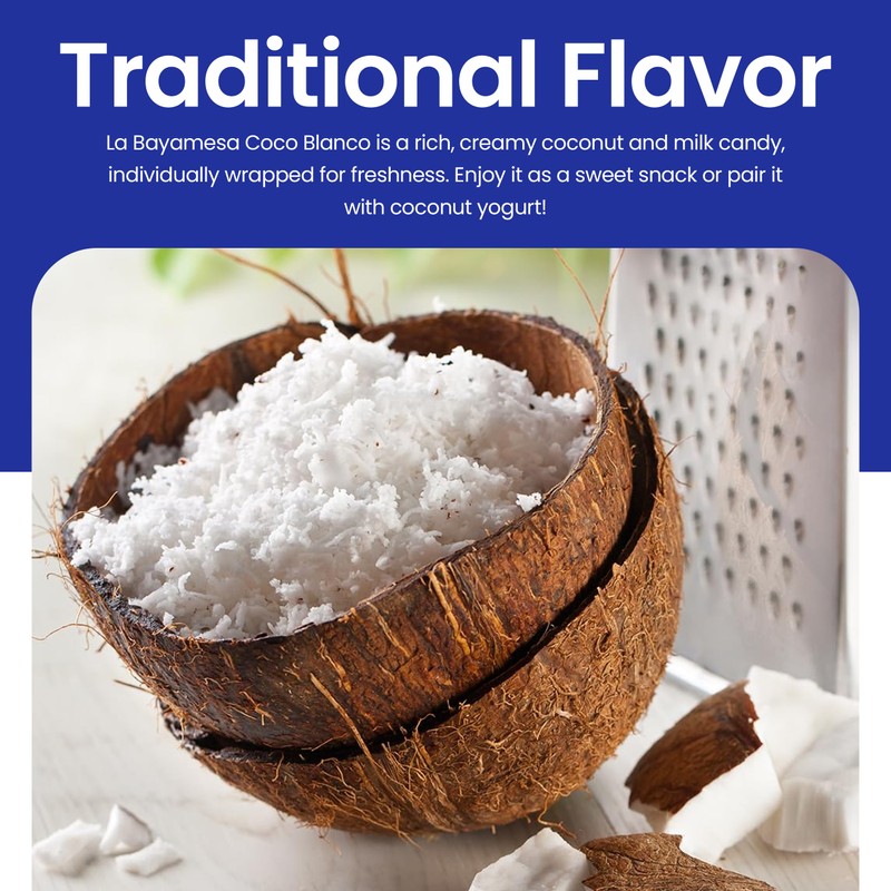 Coco Leche Coconut Milk Candy Snack - Organic Candies Coconut