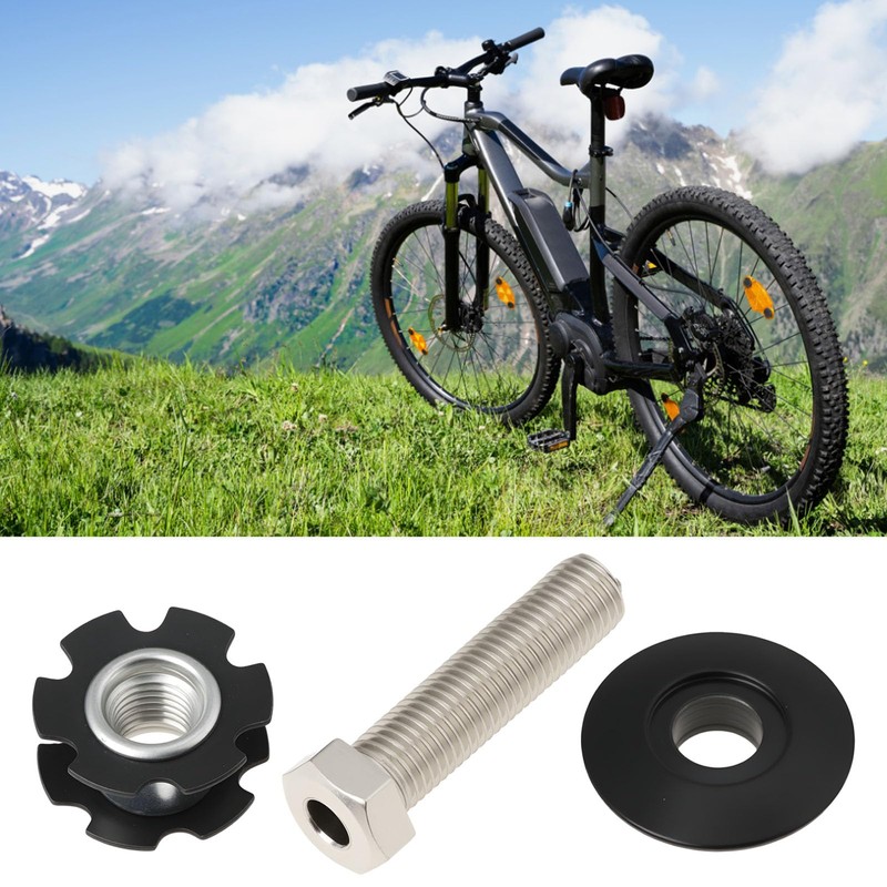 eMagTech 2pcs Bike Ahead Cap Star Nut Set for 28.6mm