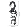 POFET 2 PCS Diving Double Hose Holder with Clip, Diving