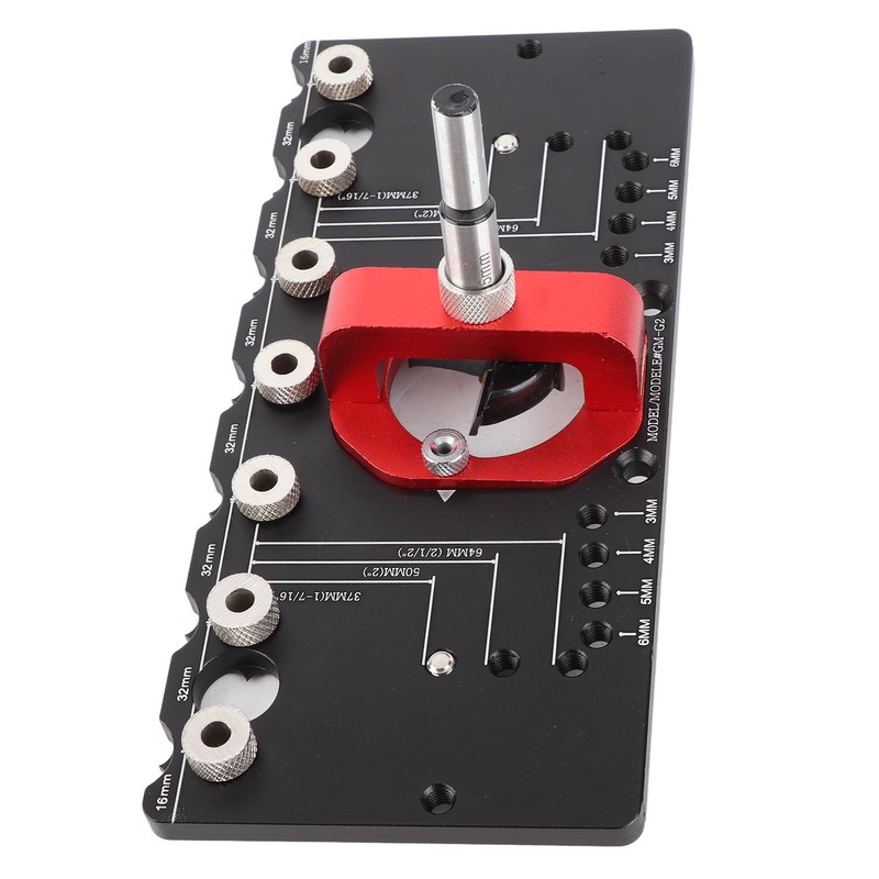 Woodworking Drill Guide Hole Locator Fixture Pocket Jig Positioning Accessories