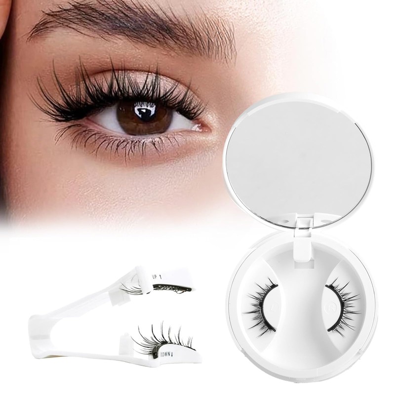 Magnetic Eyelashes with Applicator, Natural Look, No Glue