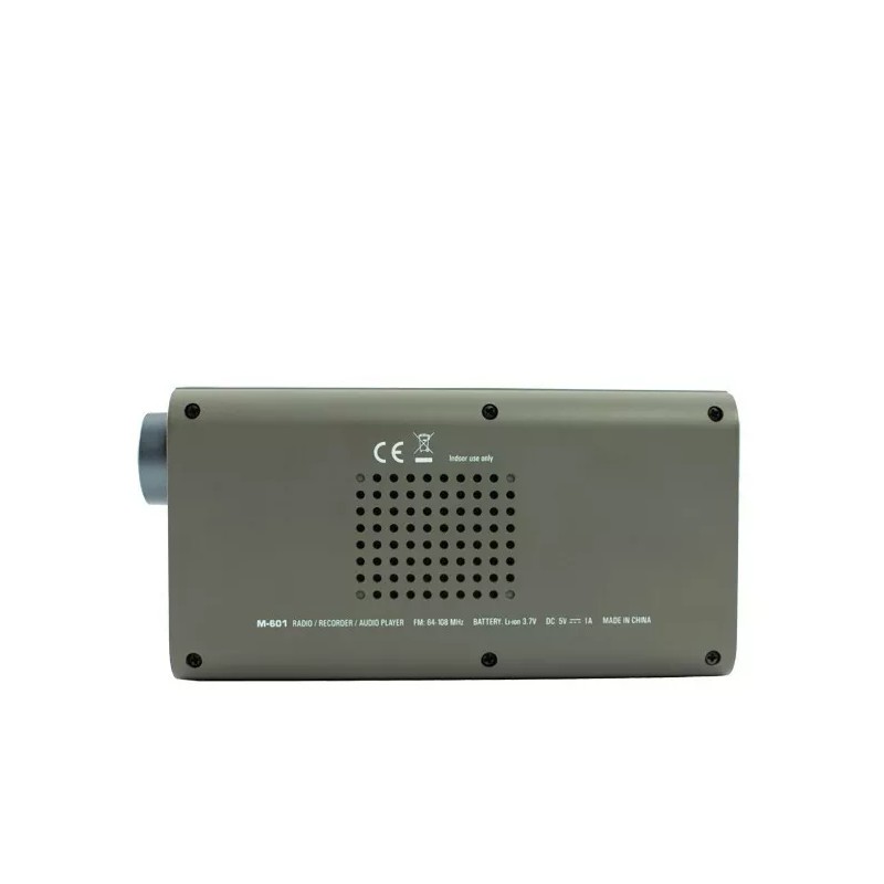 Tecsun M-601 Portable FM Radio Receiver Bluetooth Voice Recorder MP3