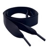 Black Satin Ribbon Shoelaces 142cm / 56" Long replament aces