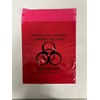 Red Biohazard Specimen Bag 11x15 inches 500 pcs stick on