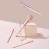 Makeup Brush Set, 11 Pieces, Soft Bristles, Pink Powder Brushes