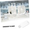BUGUUYO 10pcs Travel Dispenser Bottles Leakproof Cap Containers for Toiletries