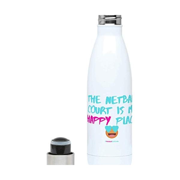 NetballGirlCode Hydro Water Bottle - Netball Gift for Women Girls