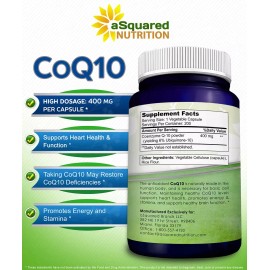 Squared Nutrition Coq10 Antioxidante Salud Corazon 200 Caps