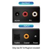 Digital Optical Coax to Analog Stereo Audio L/R Converter Adapter